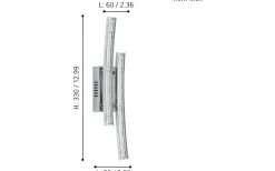 Plafonder < Eglo Pertini Plafond 33cm LED 3000K 6,6W Krom