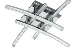 Plafonder-Eglo Pertini Plafond 45cm LED 3000K 17,2W Krom