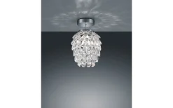 Plafonder < Reality Petty Plafond 20cm E14 krom/transparent
