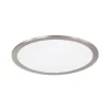 Plafonder-Trio Lighting Phoenix Plafond LED 30cm i borstat stål