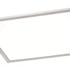 Plafonder-Trio Lighting Phoenix Plafond LED 45x45cm borstad stål