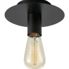 Plafonder < Markslojd Piatto Plafond 18cm Matt Svart
