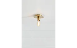 Plafonder < Markslojd Piatto Plafond 18cm Mörk Mässing