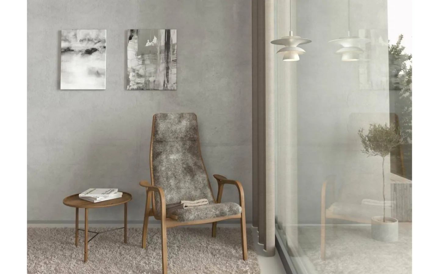 Kök & Matplats|Fönsterlampor < Belid Picasso Pendelarmatur Ø18cm Mattvit