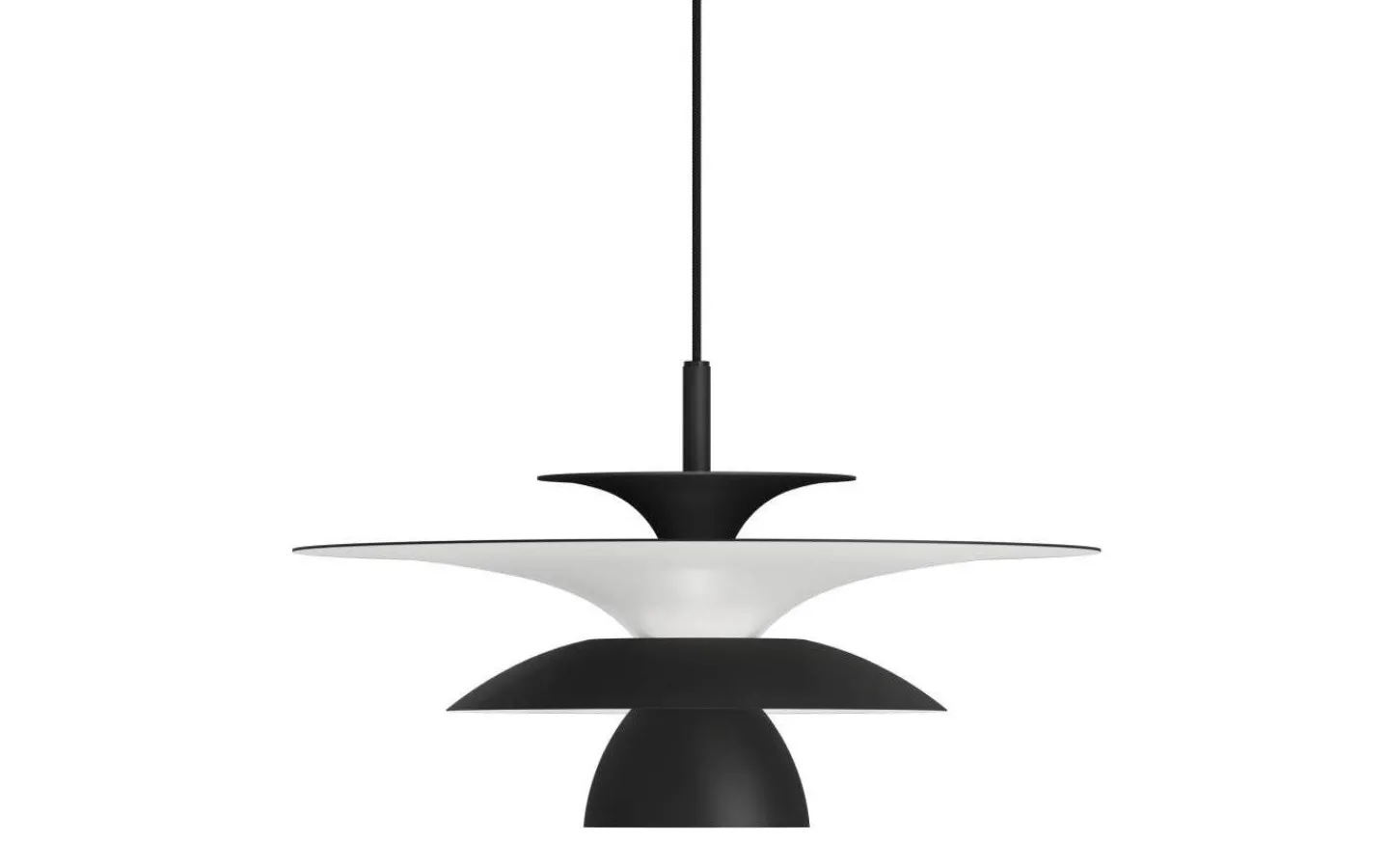 Kök & Matplats-Belid Picasso Taklampa 38cm Mattsvart