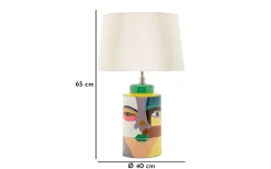 Bordslampor-Mauro Ferretti Piccassy Bordslampa 65cm