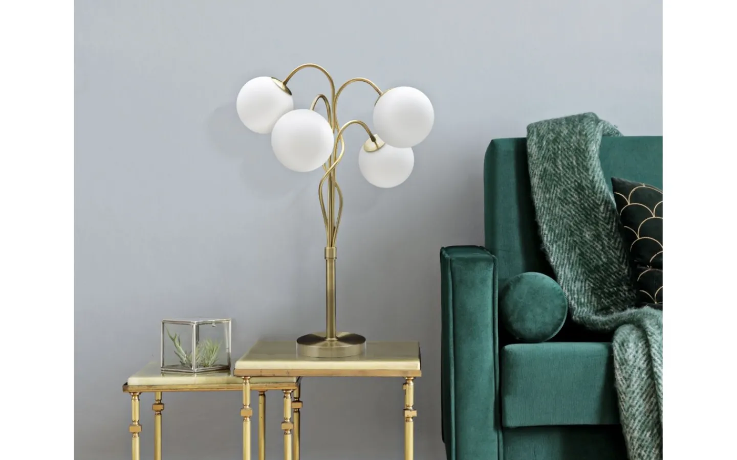 Golvlampor < Mauro Ferretti Piccolo Bordslampa 74cm Guld
