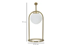 Bordslampor-Mauro Ferretti Piccolo Bordslampa 50cm Guld