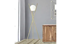 Golvlampor < Mauro Ferretti Piccolo Golvlampa 155cm Guld