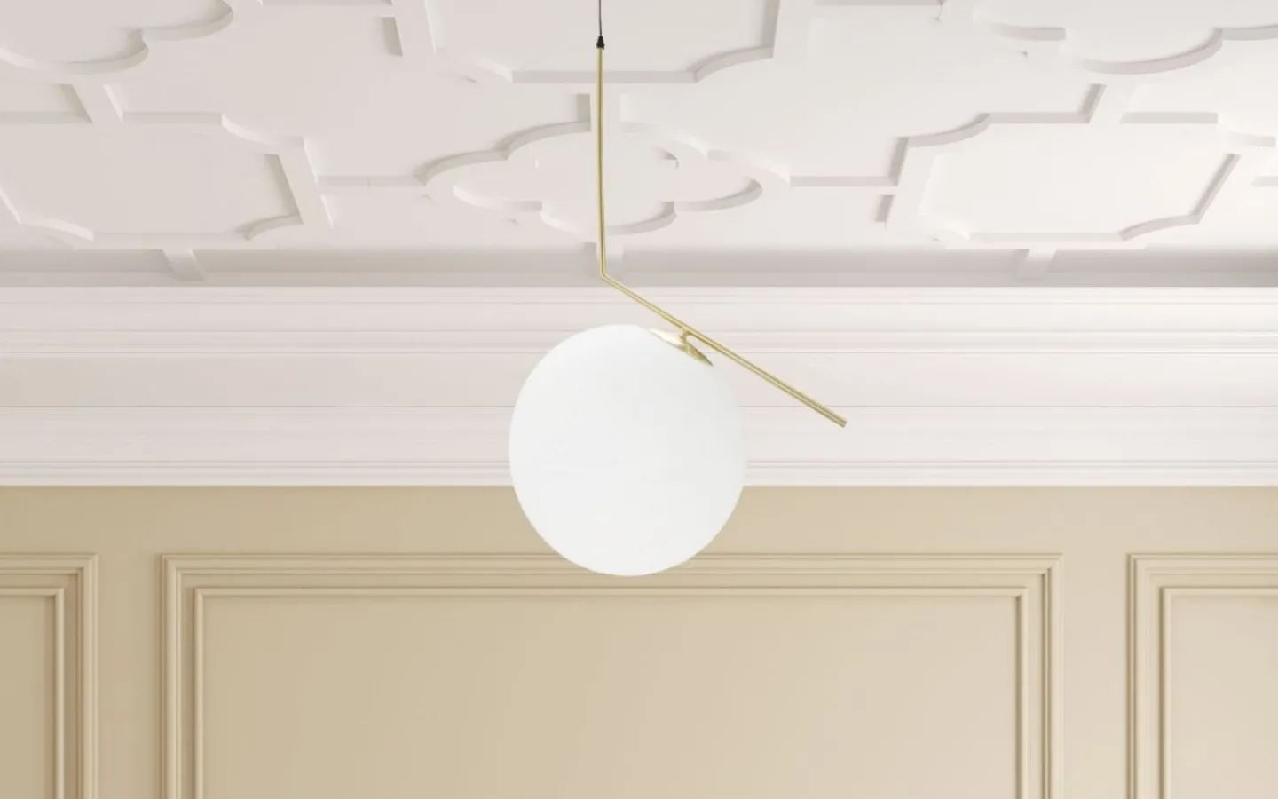Lampetter < Mauro Ferretti Piccolo Taklampa 100cm Guld