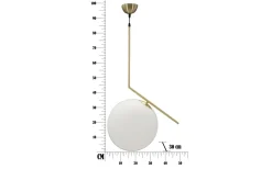 Lampetter < Mauro Ferretti Piccolo Taklampa 100cm Guld
