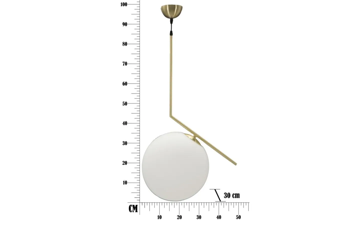 Lampetter < Mauro Ferretti Piccolo Taklampa 100cm Guld