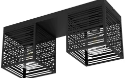 Plafonder < Eglo Piedritas Plafond 51,5cm Svart