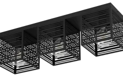 Plafonder < Eglo Piedritas Plafond 73cm Svart