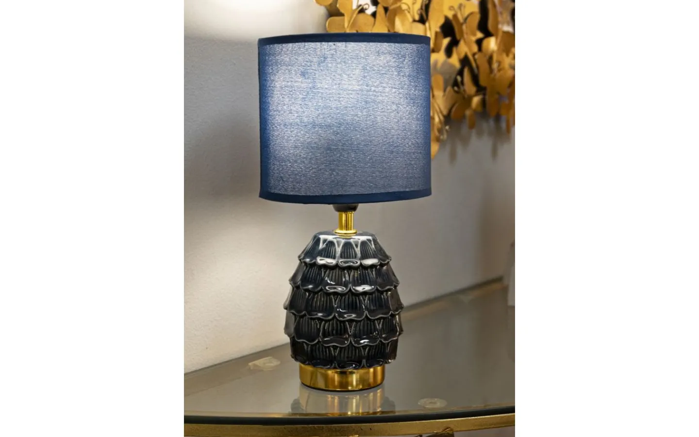 Bordslampor < Mauro Ferretti Pigny Bordslampa 30,5cm Blå