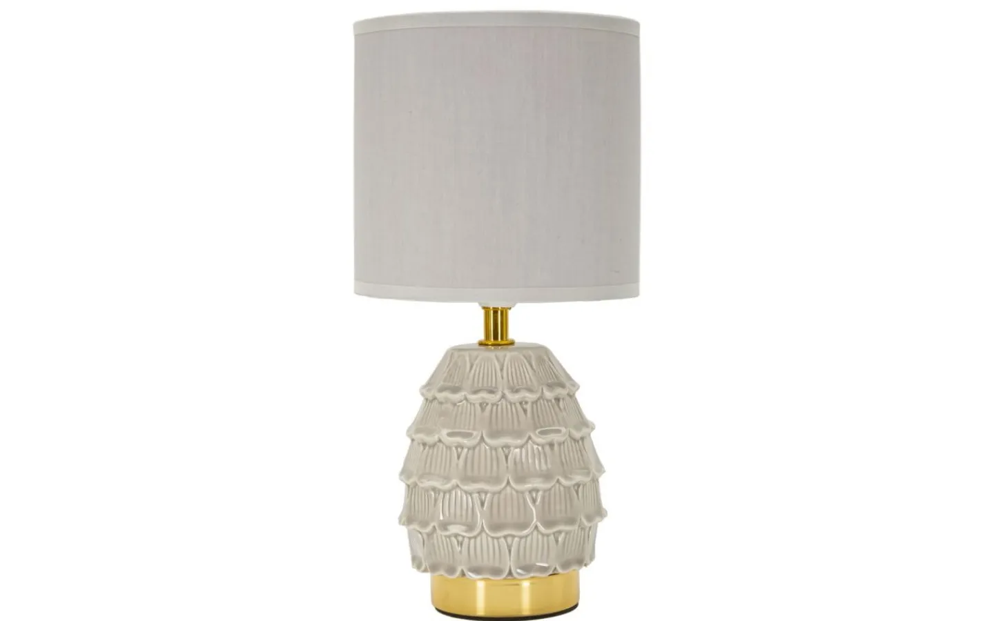 Bordslampor-Mauro Ferretti Pigny Bordslampa 30,5cm Ljusgrå