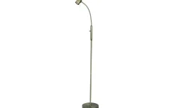 Golvläslampor-Aneta Pilot Golvlampa 135cm Antik