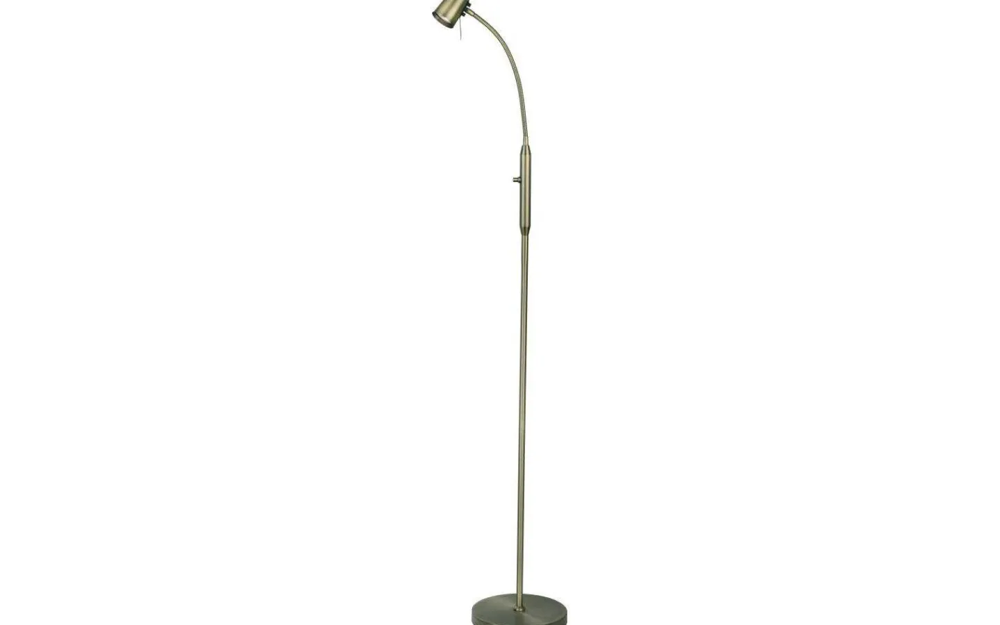 Golvläslampor-Aneta Pilot Golvlampa 135cm Antik