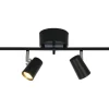 Avlånga Takspotlights|Takspot Med Minst 4 Lampor < Aneta Pilot Takspotlight 75cm 4L Svart