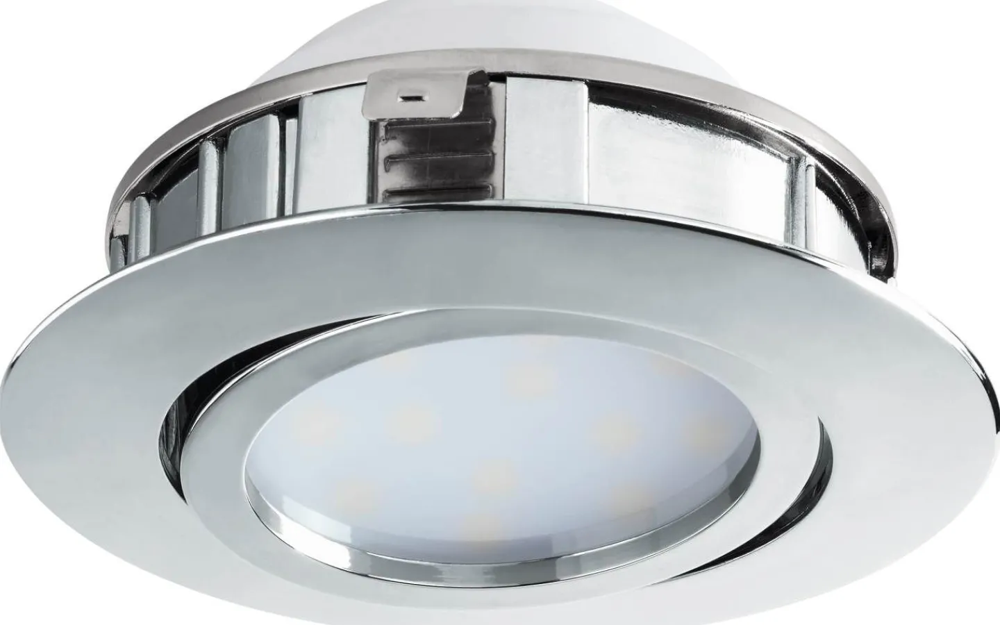 230V Led Spotlights < Eglo Pineda Spotlight LED 3000K 5,5W Krom
