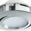 230V Led Spotlights < Eglo Pineda Spotlight LED 3000K 4,9W Krom