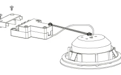 230V Led Spotlights-Eglo Pineda Spotlight LED 3000K 4,9W Krom IP44
