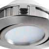 230V Led Spotlights-Eglo Pineda Spotlight LED 3000K 5,5W Nickel