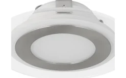 230V Led Spotlights-Eglo Pineda Spotlight LED 3000K 11W Nickel/Vit
