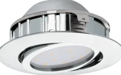 230V Led Spotlights < Eglo Pineda Spotlight 3-Pack LED 3000K 3x5,5W Krom