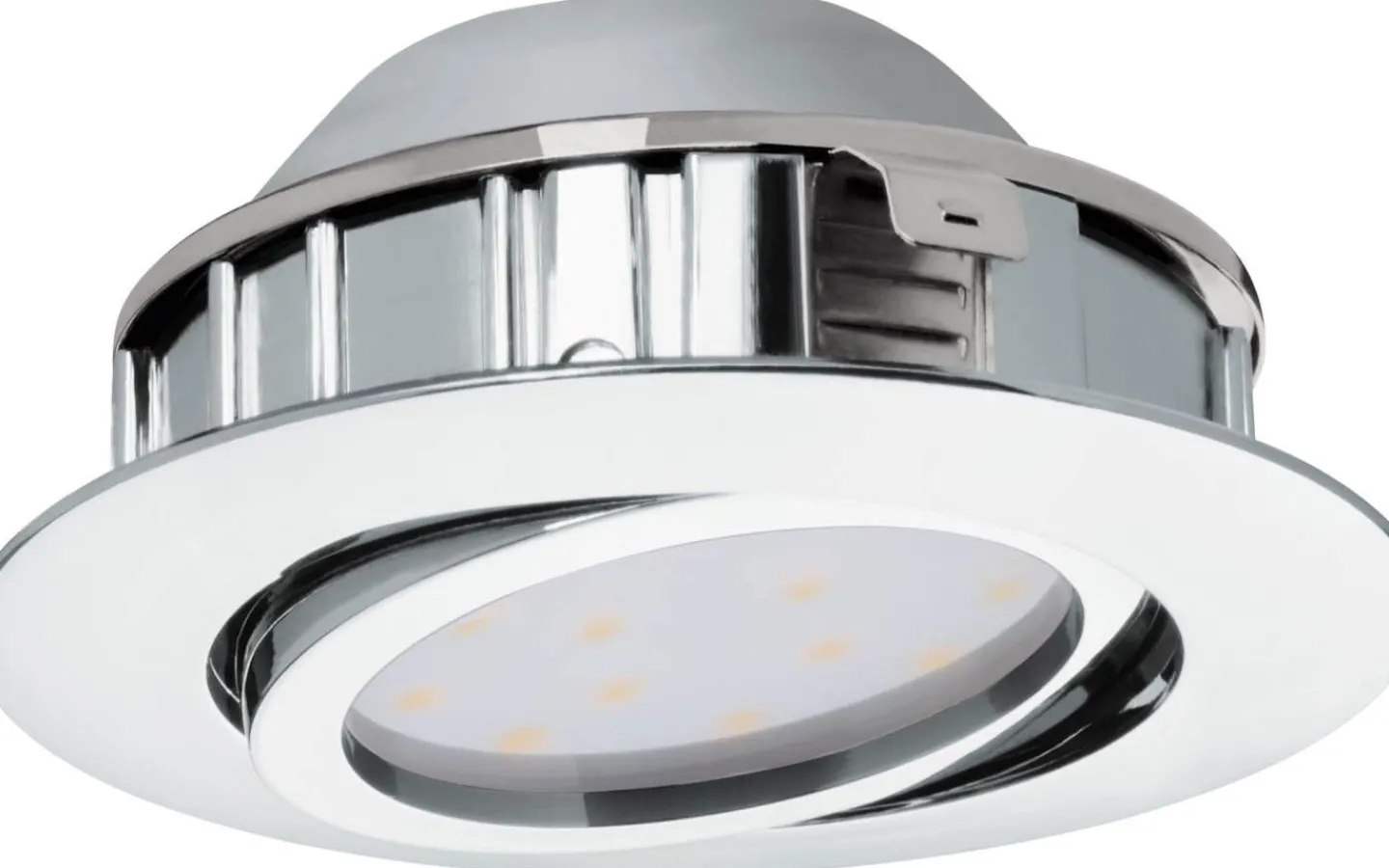 230V Led Spotlights < Eglo Pineda Spotlight 3-Pack LED 3000K 3x5,5W Krom
