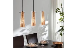 Avlånga Taklampor-Eglo Pinto Taklampa 73cm Bladguld