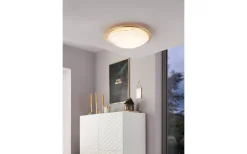 Plafonder < Eglo Planet Plafond 29cm Guld