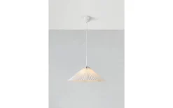 Stora Taklampor Ø50-69 Cm < Markslojd Plisado Taklampa 50cm Vit