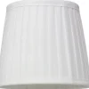Plisserade Lampskärmar-Cottex Plisserad Lampskärm Ø20cm Vit