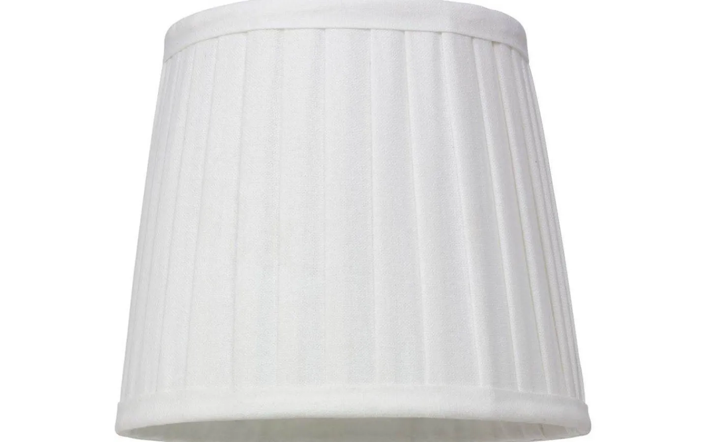 Plisserade Lampskärmar-Cottex Plisserad Lampskärm Ø20cm Vit
