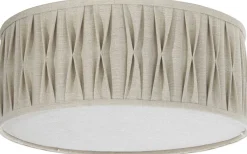 Sovrum|Plafonder < PR Home Plissé Plafond 45cm Stygn Natur