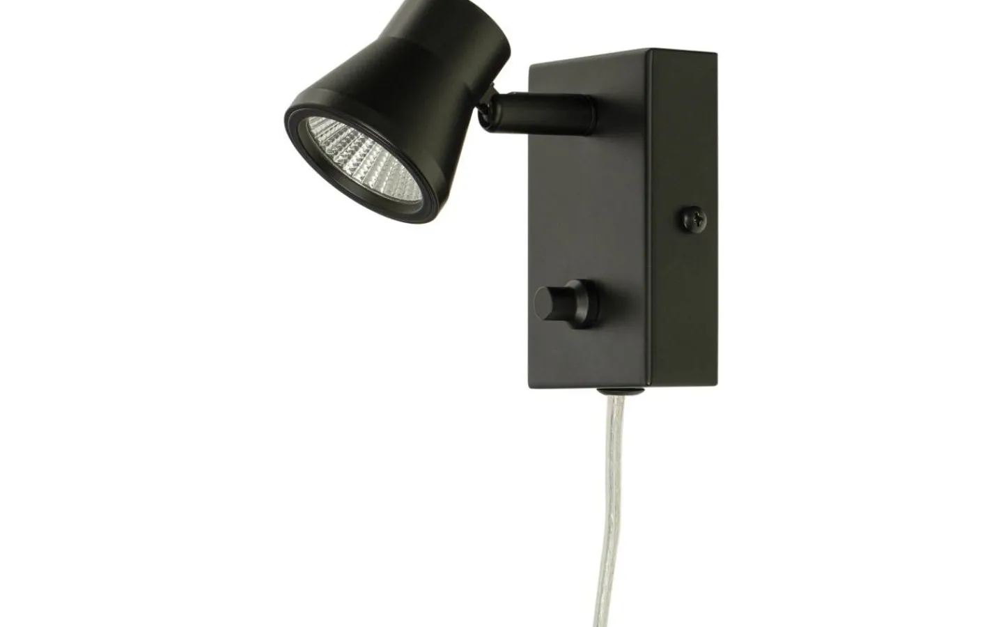 Läslampor < Aneta Pluto Vägglampa LED 5W 3000K Svart