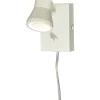 Läslampor-Aneta Pluto Vägglampa LED 5W 3000K Vit