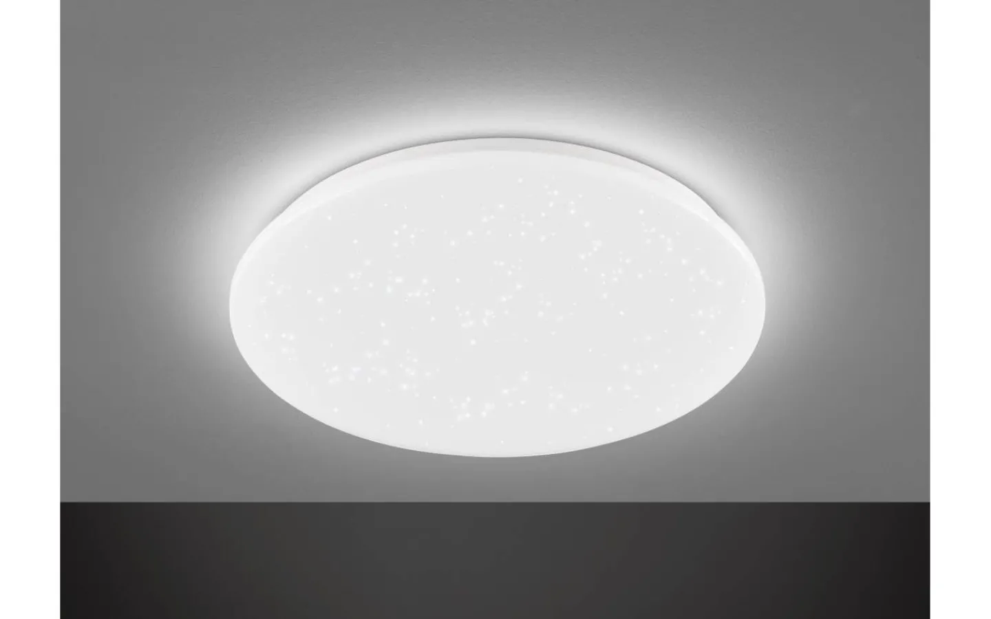 Plafonder < Eglo Pogliola Plafond 50cm LED 4000K 32,4W Kristall Vit