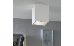 Plafonder-Eglo Polasso Takspotlight 10x10cm LED 3000K 3,3W Vit/Silver