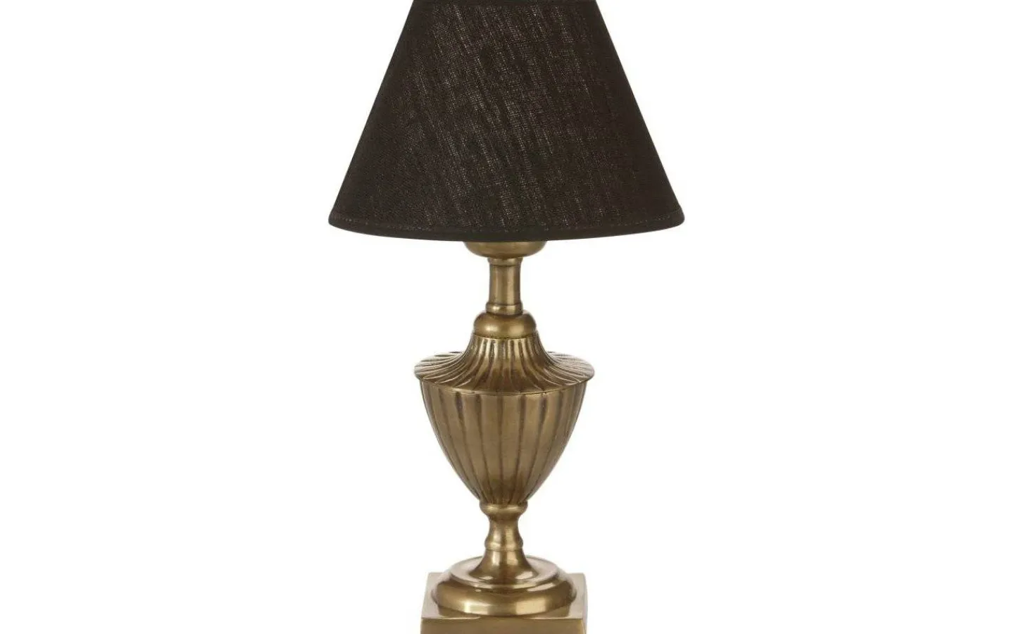 Bordslampor-PR Home Pollino Bordslampa 33cm Antikmässing/Svart