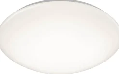 Badrumslampor Tak-Reality Pollux Plafond LED 27cm vit rörelsesensor + skymningssensor IP44