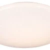 Badrumslampor Tak < Reality Pollux Plafond LED 37cm vit stjärnljus rörelsesensor + skymningssensor IP44