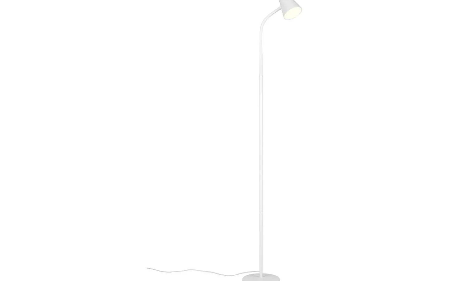 Golvläslampor-Reality Pongo Golvlampa LED vit