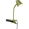 Klämlampor < Reality Pongo Klämlampa LED grön