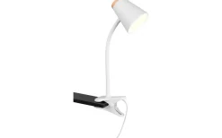 Klämlampor-Reality Pongo Klämlampa LED vit