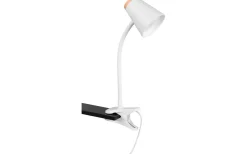 Klämlampor-Reality Pongo Klämlampa LED vit