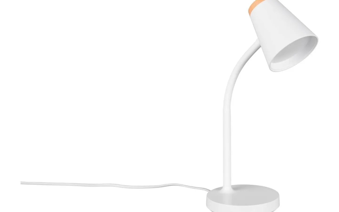 Skrivbordslampor-Reality Pongo Skrivbordslampa LED vit