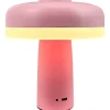 Uppladdningsbara Lampor Inomhus-Dyberg Larsen Porter Uppladdningsbar Bordslampa 16,5cm Rosa