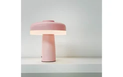 Uppladdningsbara Lampor Inomhus-Dyberg Larsen Porter Uppladdningsbar Bordslampa 16,5cm Rosa